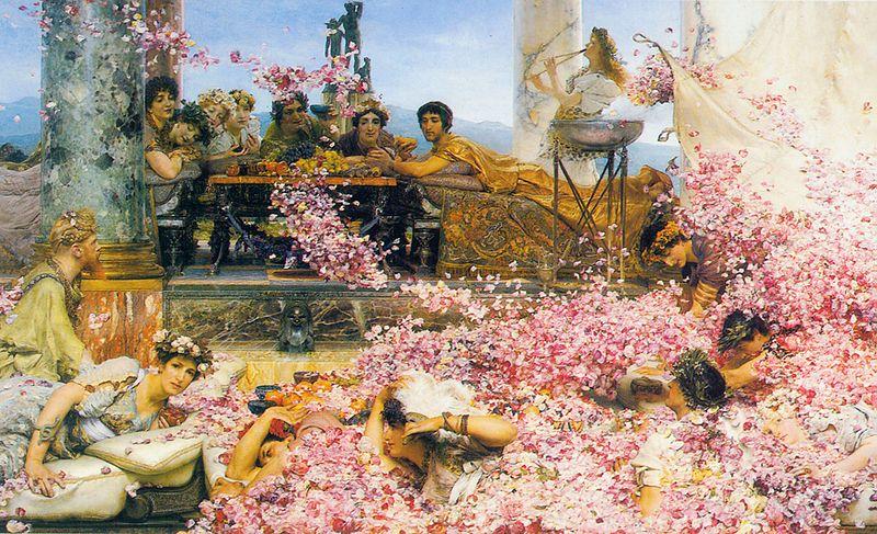 Laura Theresa Alma-Tadema The roses of Heliogabalus